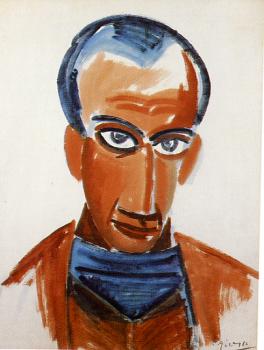 Pablo Picasso : portrait of max jacob